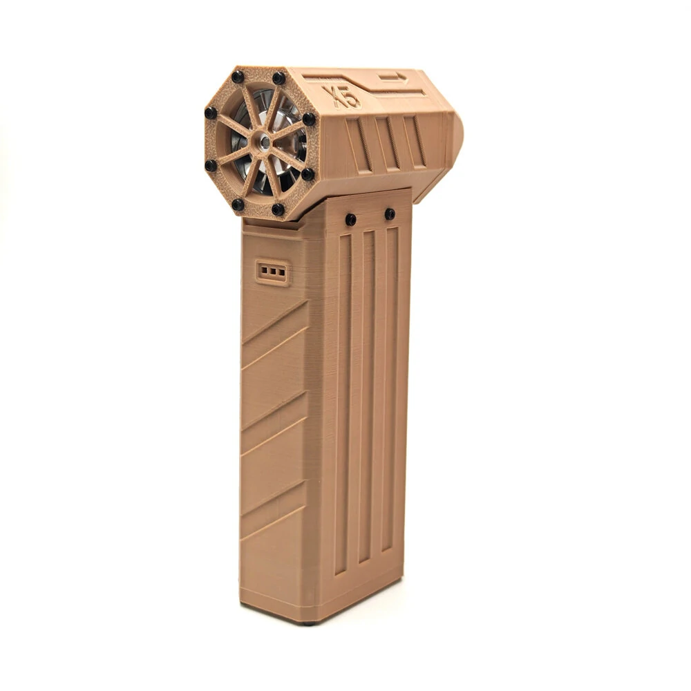 Violent Turbo Fan X5 High-Performance Turbo Fan 4000mAh Battery Type-C Charging 3 Speeds up to 130,000RPM Lightweight and Ergonomic Multiple Color Options — view 5