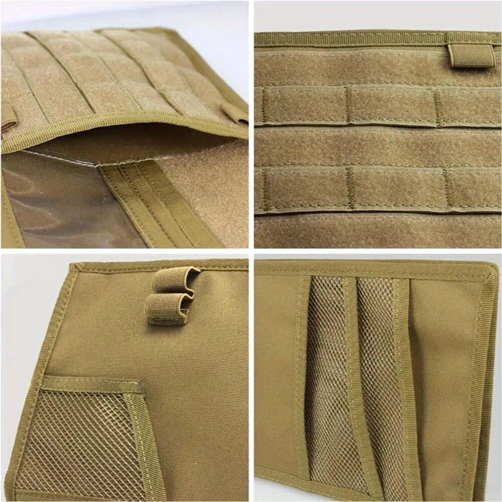 Visor Panel Storage Bag Tactical Sun Visor Holder Truck Large Molle Visor Panel Vehicle Car Visor Storage Bag Multi-Function Storage Bag — view 6