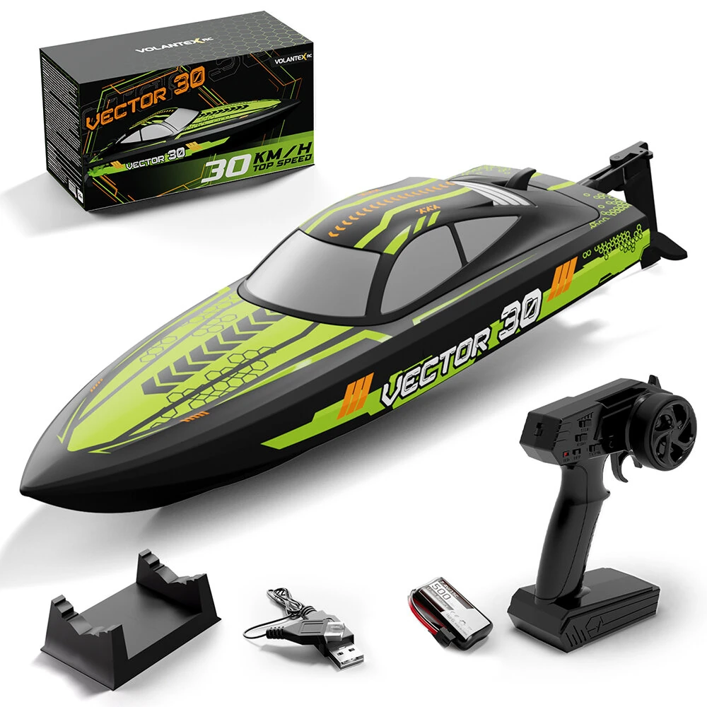 Volantexrc 79508 RTR 2.4G RC Boat Fast 25km/h High Speed Vehicles Models Wireless Electric Remote Control Toys — view 4