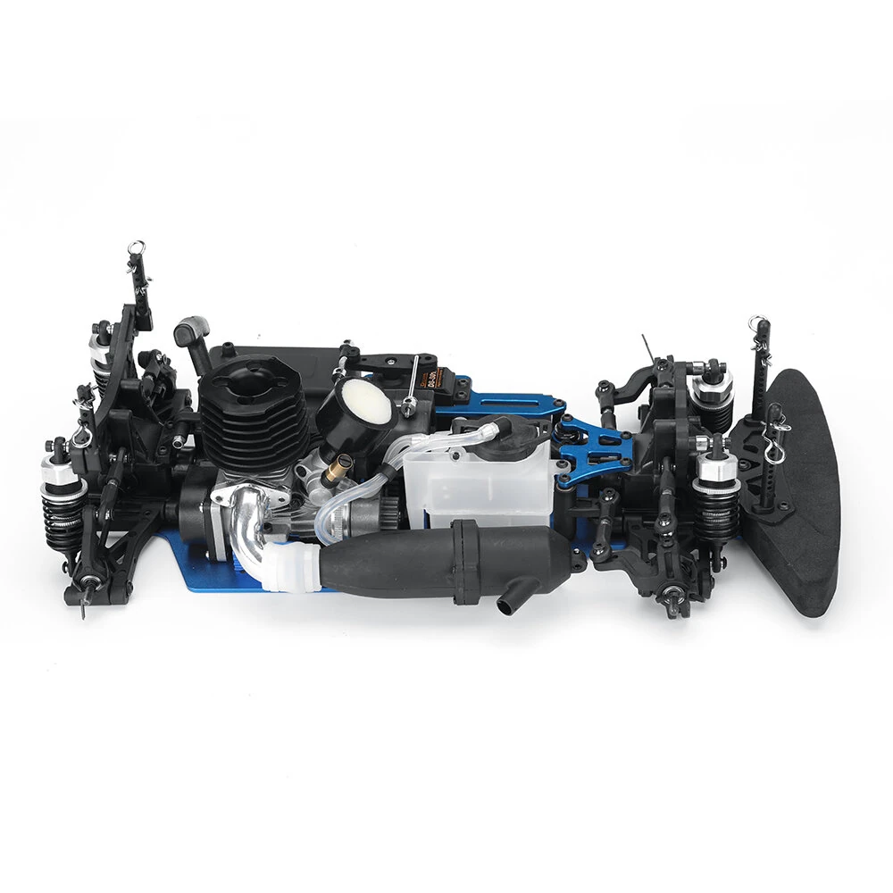 VRX Racing RH1003K 1/10 4WD Nitro RC Car Frame Touring Vehicles Models without Car Shell Transmitter Receiver — view 8