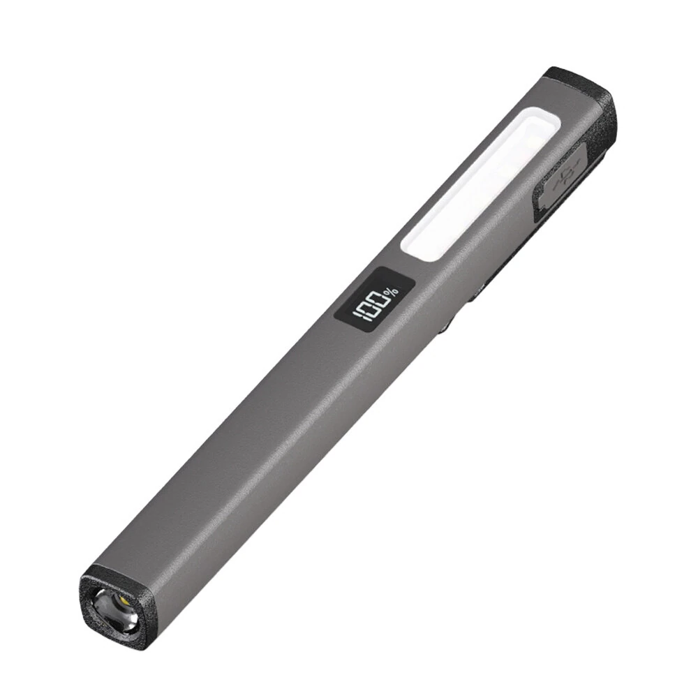 W08 Portable LED Medical Handy Pen Light 6 Modes Pocket Penlight Cordless Rechargeable Magnetic Work Lamp for Doctor Nurse Diagnosis Outdoor LED Flashlight Torch — view 2