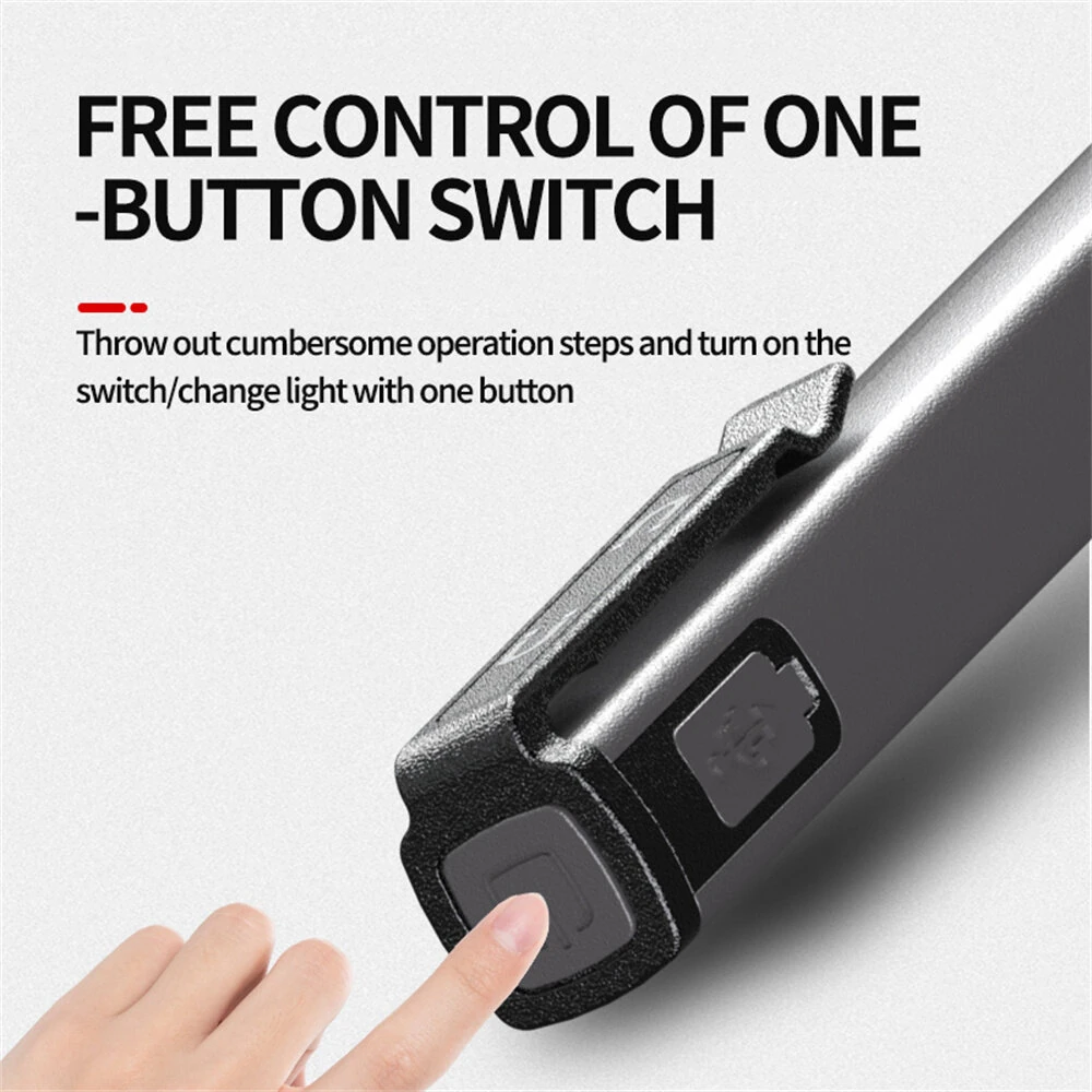 W08 Portable LED Medical Handy Pen Light 6 Modes Pocket Penlight Cordless Rechargeable Magnetic Work Lamp for Doctor Nurse Diagnosis Outdoor LED Flashlight Torch — view 6