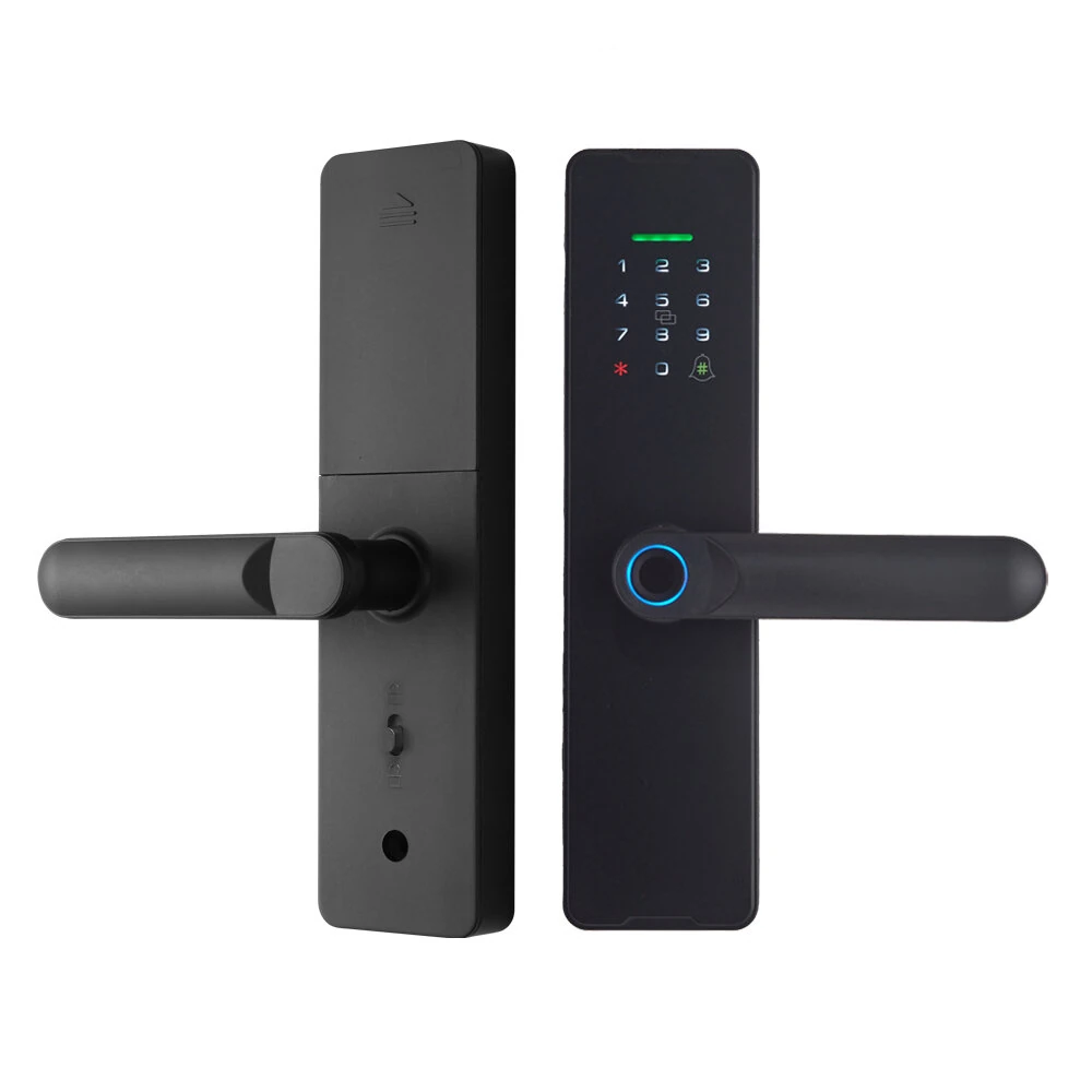 WAFU WF-X8 Tuya Smart WiFi Fingerprint Doorlock Password/APP/IC Card/Key/Fingerprint Unlock Built-in Camera Semi-conductor Intelligent Door Lock — view 8