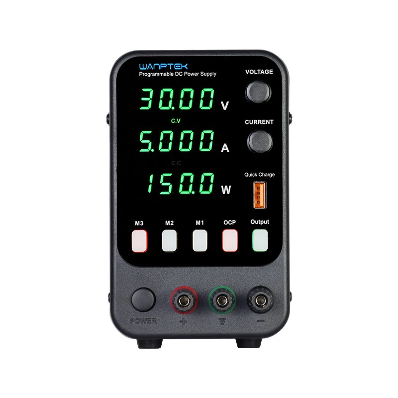WANPTEK APS305H APS605H APS1203H APS1602H APS3010H 30V-120V 2-10A Adjustable DC Power Supply 4 Digits LED Display Switching Regulated Power Supply — view 3