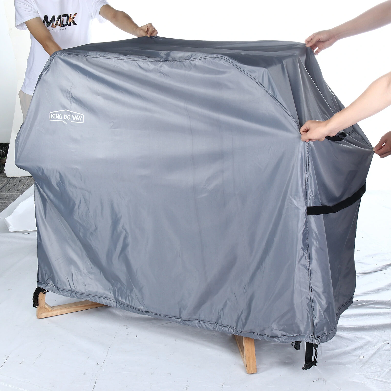 Waterproof Anti-UV BBQ Grill Cover Tear-resistant Non-fading Grill Cover — view 3