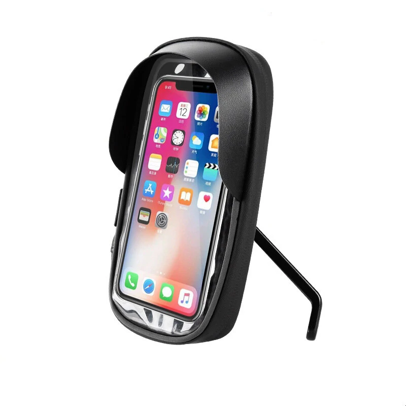 Waterproof Bike Bag Security 360° Rotation Touch Screen Bicycle Frame Phone Bag for Cycling — view 5