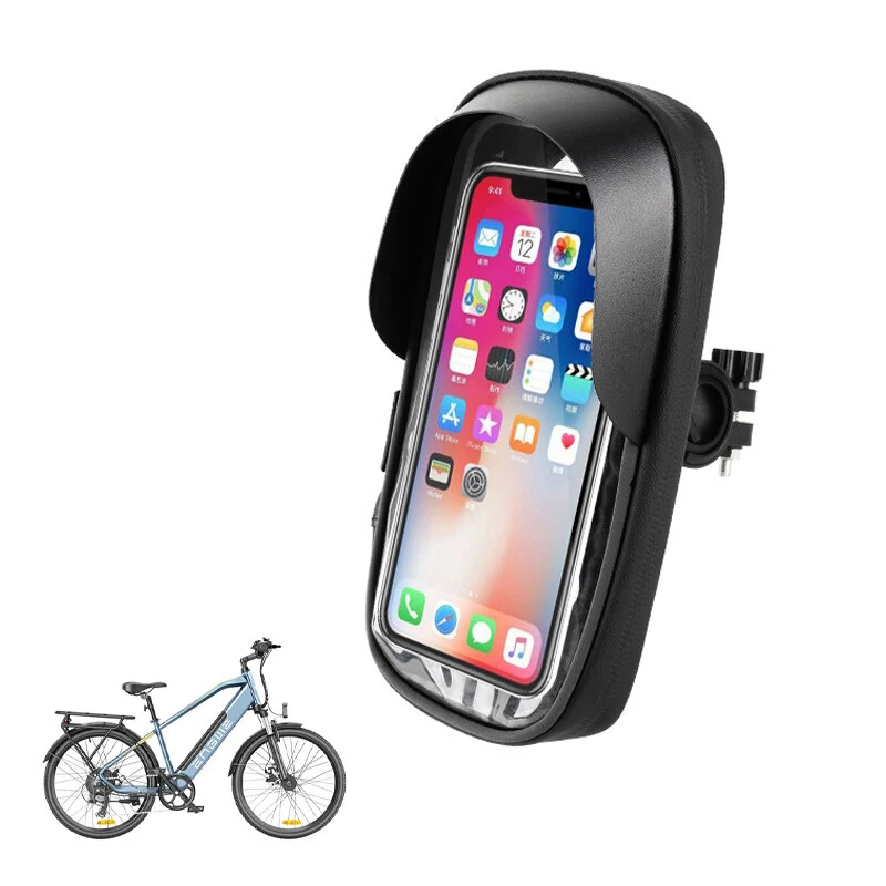Waterproof Bike Bag Security 360° Rotation Touch Screen Bicycle Frame Phone Bag for Cycling — view 9