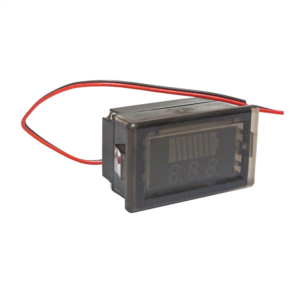 Waterproof Digital Battery Capacity Meter Tester 12V-60V Lithium Battery Capacity Indicator Car Voltage Meter Voltmeter — view 5