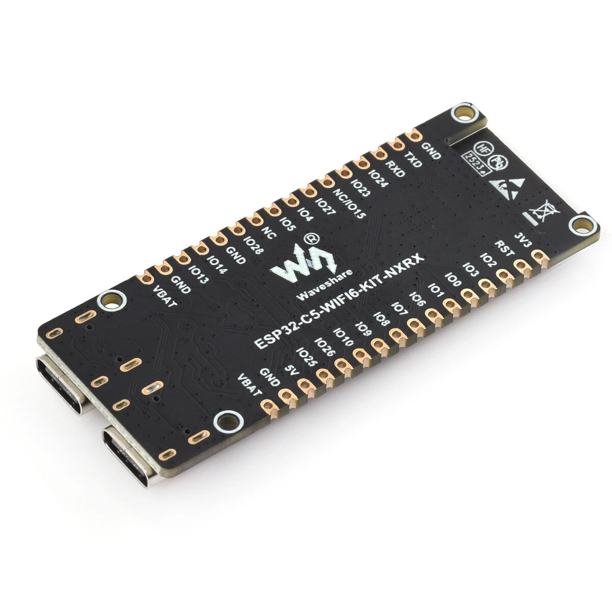 Waveshare ESP32-C5 WROOM-1 Series Module Dual-Band Wi-Fi 6 Bluetooth 240MHz RISC-V Processor 8MB PSRAM Development Board — view 2