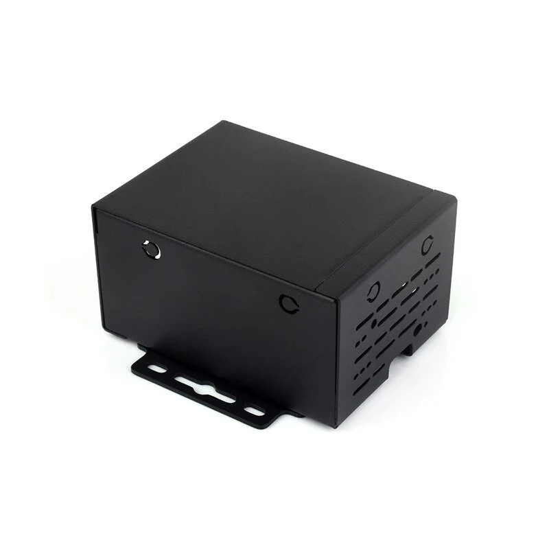 Waveshare PI5-CASE-D Industrial Grade Metal Case for Raspberry Pi 5 Supports Official Fan & HATs Wall-mount and Rail-mount Support — view 4