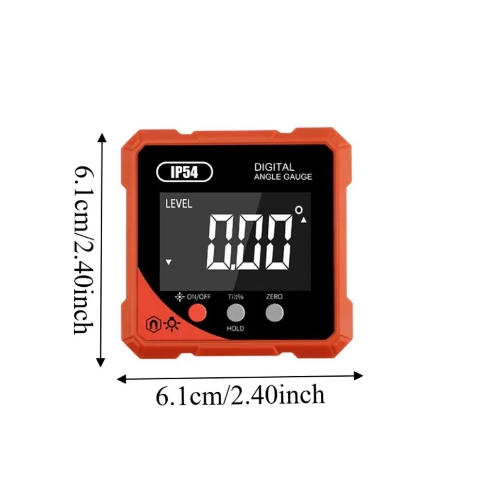 WD-05  4 Side Magnetic Digital Angle Meter with Dual Laser High-precision Electronic Goniometer Portable Rechargeable Angle Gauge — view 6