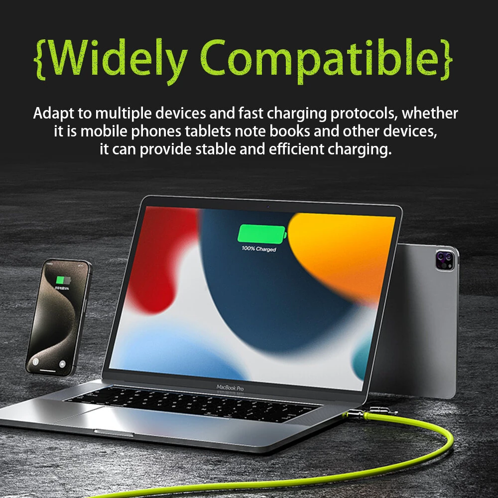 WEKOME WDC-51 240W USB-A/USB-C to USB-C/iP Cable PD Fast Charging Data Transmission Copper Core Line 1.2M Long for iPhone 16 16 Pro 15 14 13 Plus for Huawei Mate XT for Xiaomi 15pro for Samsung Galaxy Z Flip6 — view 6