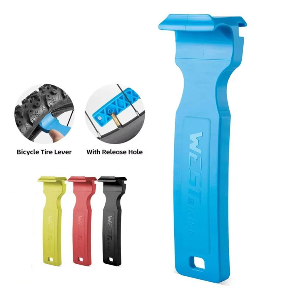 WEST BIKING Bicycle Tyre Lever Multifunction Tire Remover Tools Cycling Double-Head Repair Tire Lever MTB Road Bike Accessories — view 4
