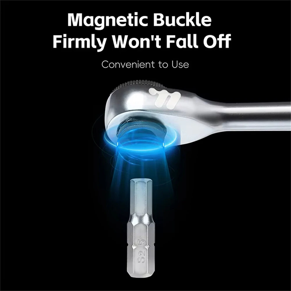 WEST BIKING Multi Functional Bike Repair Tool Portable Lightweight MTB Ratchet Wrench Tire Lever Combination Bicycle Tool Set — view 7