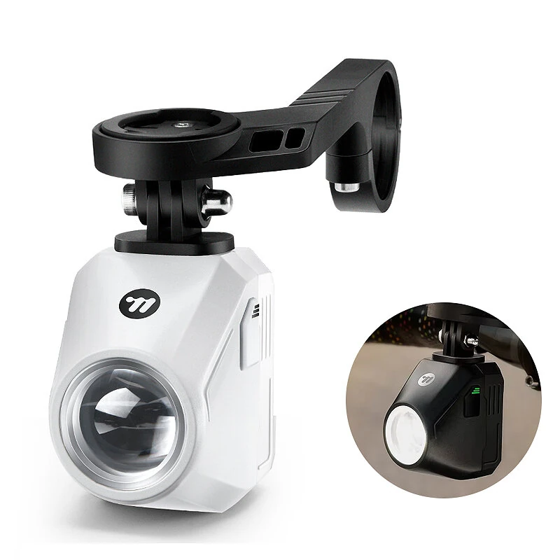 WEST BIKING Wireless Remote Bike Overhang Light 1600 Lumen Super Bright Lighting Cut-Offline Safe Design IP66 Waterproof Type-C Hanging Bicycle Headlight Flashlight — WEST BIKING