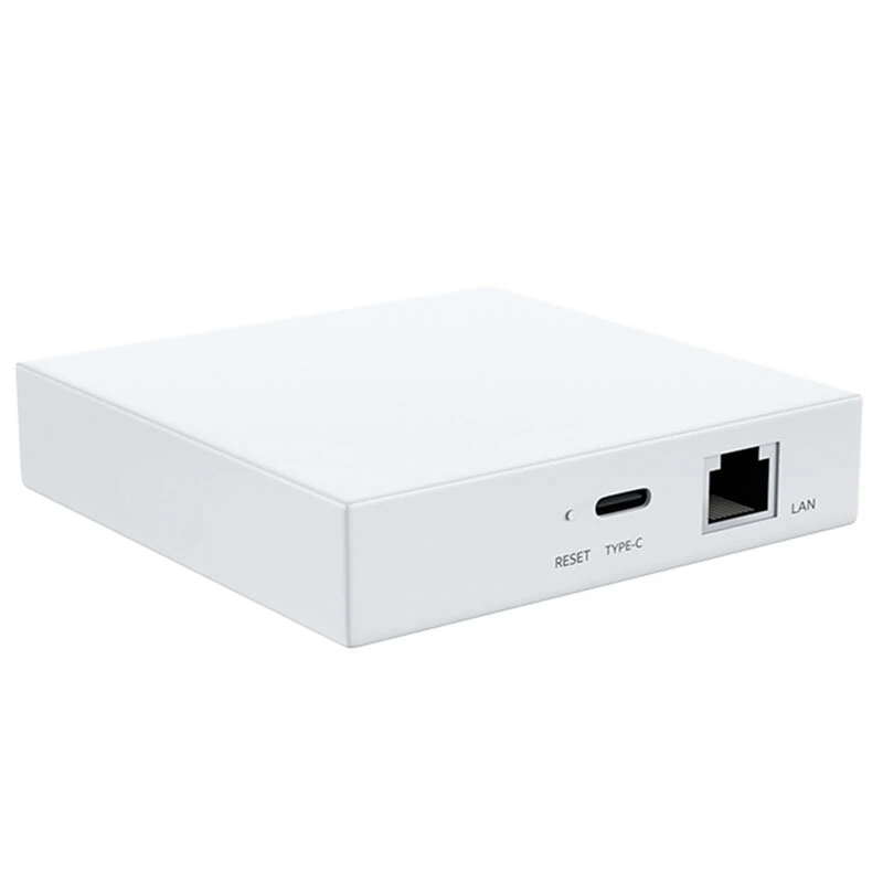 WG016 Tuya Smart Zigbe Wired Multimode Gateway Ethernet 128 Devices Smart Life App Remote Control Home Automation Hub — view 2