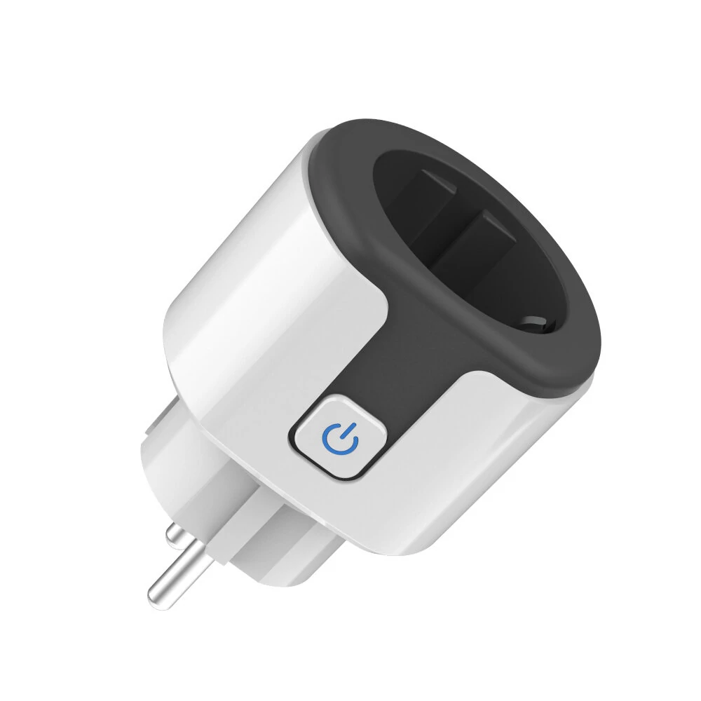 WHDZ03 Tuya 16A 20A Smart Plug EU WiFi Smart Socket Power Monitoring Countdown Timing Function Work with Alexa Google Home — view 2
