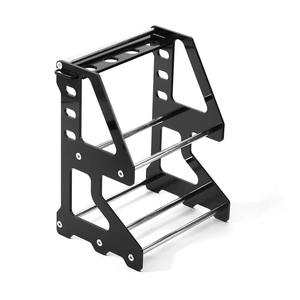 Wheel Tires Rack Tire Storage Rack for 1/10 On-Road Racing Rally Drift Car Tamiya Kyosho 1/18 1/24 RC Crawler Car TRX4M SCX24