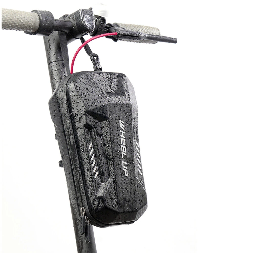 WHEELUP 3L Electric Scooter Front Bag Waterproof EVA Hard Shell Storage Bag Front Hanging Bag for Electric Scooter Bike — view 3