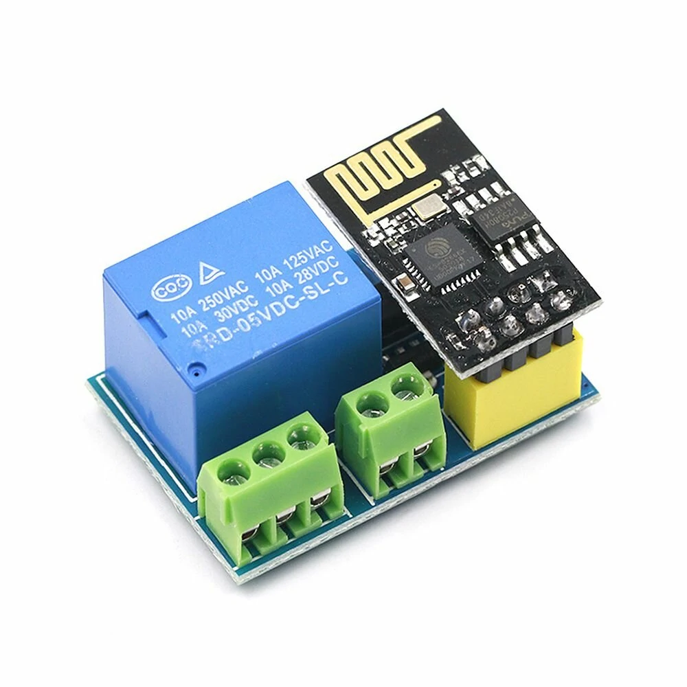 WiFi Relay Module with ESP8266 ESP-01S WIFI Module Relay Remote Control Switch 5V Timer Wifi Relay — image 1