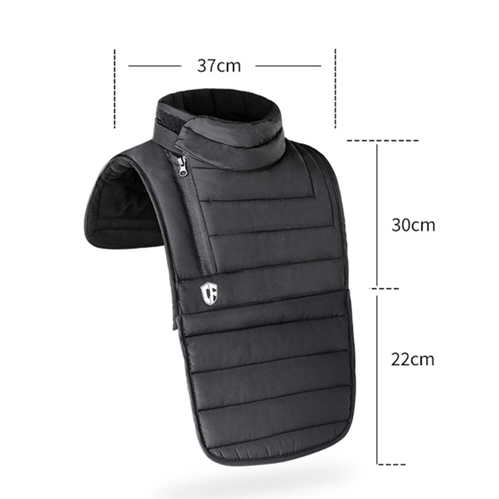 Winter Motorcycle Cycling Chest Protector Adjustable Neck Cover Windproof Outdoor Skiing Neck Warmer — view 6