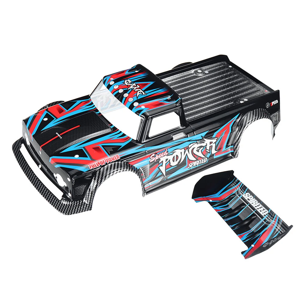 Wltoys 104072 1/10 RC Car Spare Body Shell Tail Wing Painted 2103/2106 Vehicles Models Parts Accessories — view 6