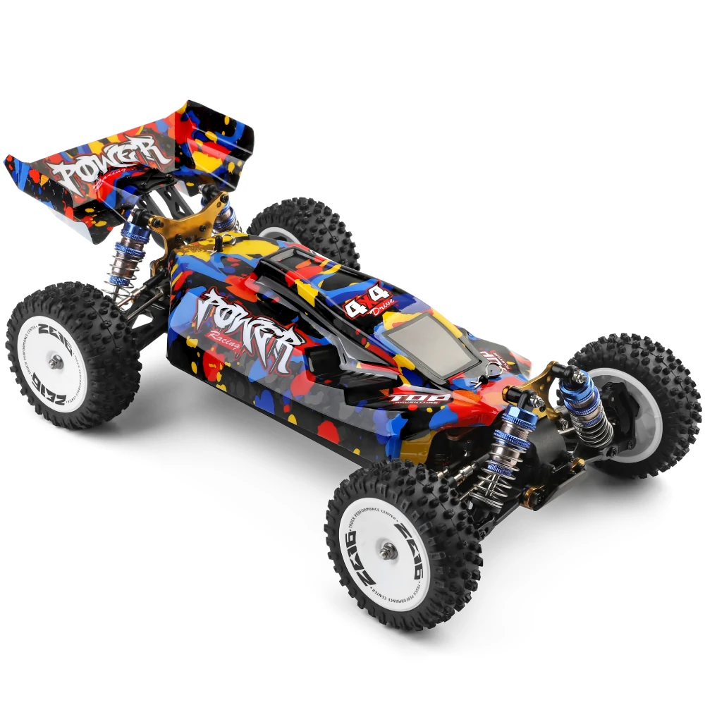 Wltoys 124007 1/12 2.4G 4WD Brushless RC Car 75km/h Off-Road Speed Racing Vehicles Models RTR Toys — view 4