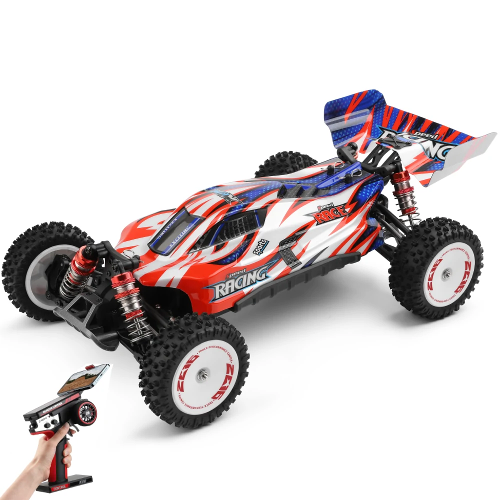 Wltoys 124008 RTR 1/12 2.4G 4WD 3S Brushless RC Car 60km/h Off-Road Climbing High Speed Truck Full Proportional Vehicles Models Toys — view 2