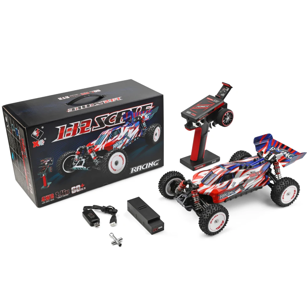 Wltoys 124008 RTR 1/12 2.4G 4WD 3S Brushless RC Car 60km/h Off-Road Climbing High Speed Truck Full Proportional Vehicles Models Toys — view 4