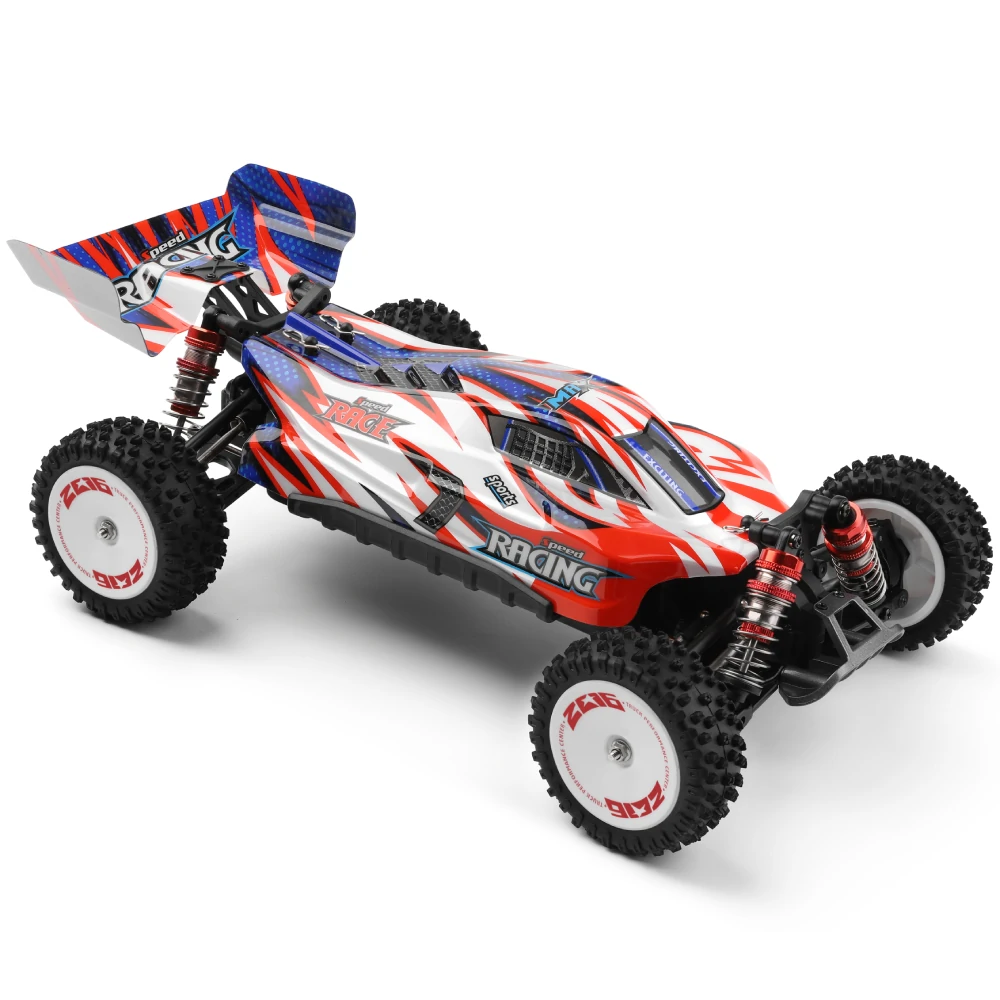 Wltoys 124008 RTR 1/12 2.4G 4WD 3S Brushless RC Car 60km/h Off-Road Climbing High Speed Truck Full Proportional Vehicles Models Toys — view 5
