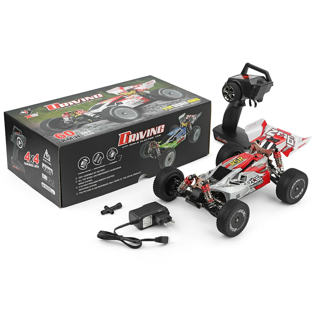 Wltoys 144001 1/14 2.4G 4WD High Speed Racing RC Car Vehicle Models 60km/h — view 10