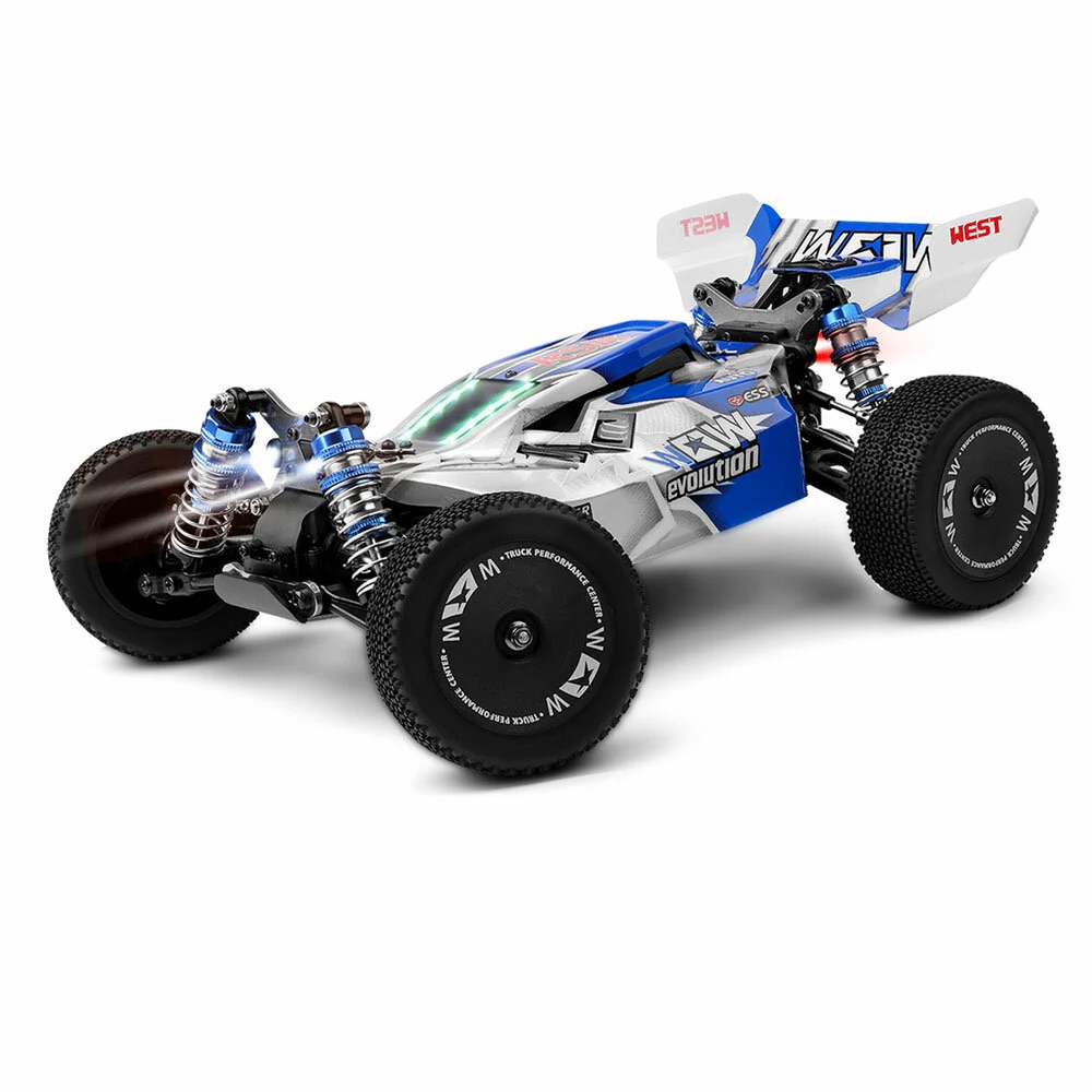 Wltoys 144011 Brushed New Upgraded 550 Motor RTR 1/14 2.4G 4WD 65km/h RC Car Vehicles metal Chassis High Speed Racing Models Toys 144001 Upgraded Version