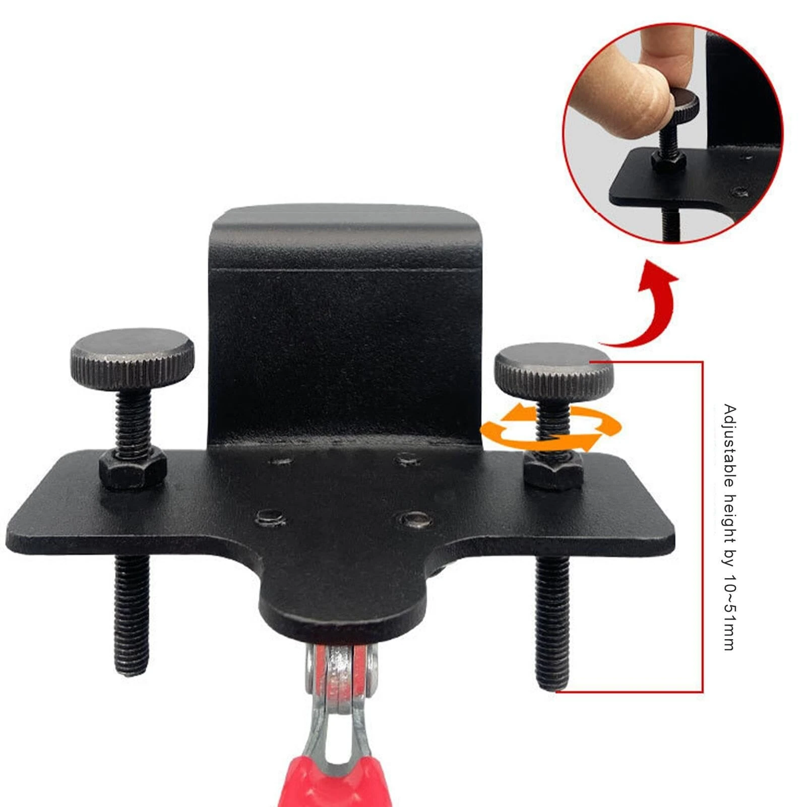 WO YI TOOLS Adjustable Cabinet Jig Carbon Steel Mounting Cabinet Door Installation Positioner Clamp Auxiliary Tools for Cabinet Door Jig — view 5