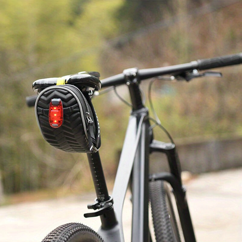 Wolfilist Bike Saddle Bag 0.5L Large Capacity Waterproof 0.2kg Lightweight Bicycle Seat Bag Package for Mountain Road Bike — view 6