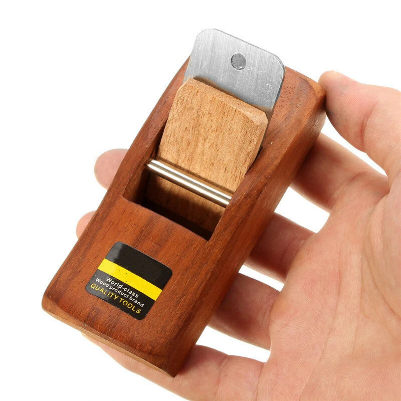 Wooden Hand Planer Trimming plane Carpenter Woodcraft Home Garden Mini Woodworking Flat Plane Wood Planer DIY Tool — view 3