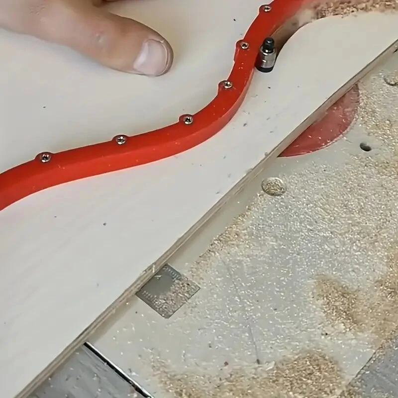 Woodworking Profiling Strip High-Elastic Convenient Gear-Chain Design Mini Design Ideal for Various Carpentry Projects — view 2