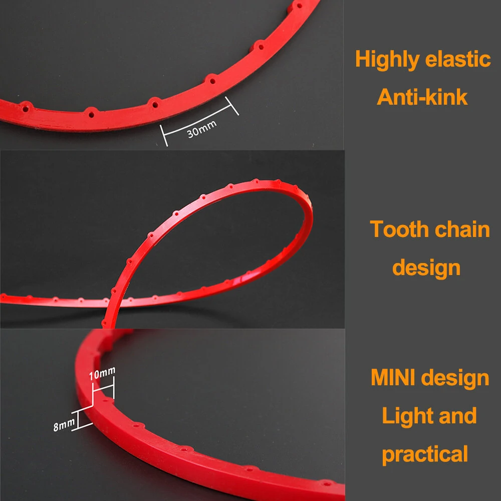 Woodworking Profiling Strip High-Elastic Convenient Gear-Chain Design Mini Design Ideal for Various Carpentry Projects — view 6