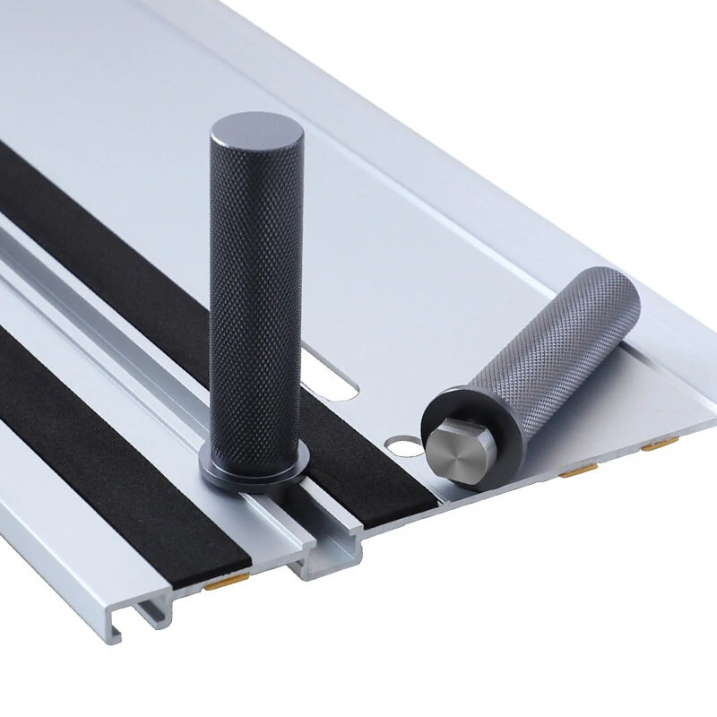 Woodworking Table Limit Block 19/20mm Dog Hole Guide Rail Track Workbench Peg Brake Bench Clamp — view 2