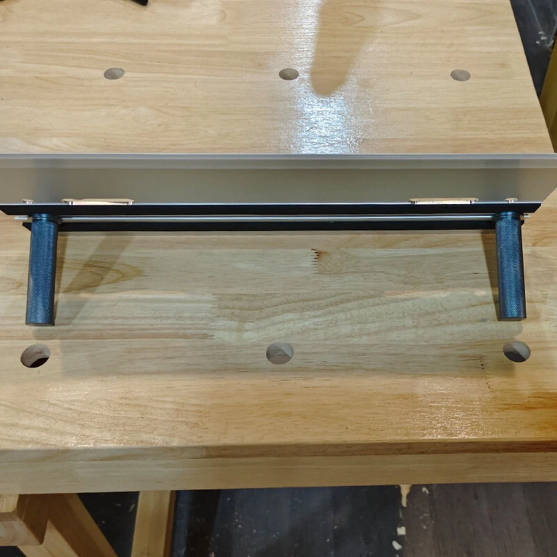 Woodworking Table Limit Block 19/20mm Dog Hole Guide Rail Track Workbench Peg Brake Bench Clamp — view 8