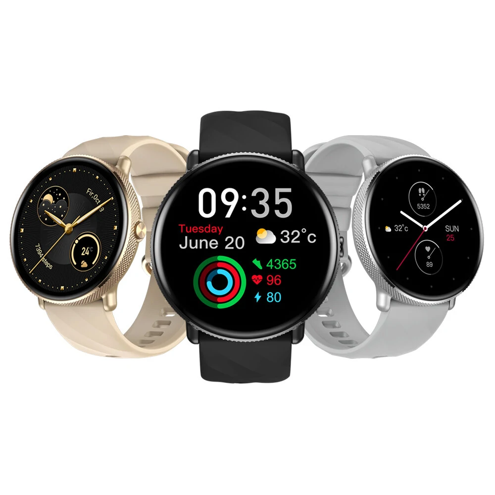 [World Premiere]Zeblaze GTR 3 Pro 1.43 inch Ultra HD AMOLED 466*466 pixels 316L Stainless Steel Fitness & Wellness Smart Watch — Zeblaze