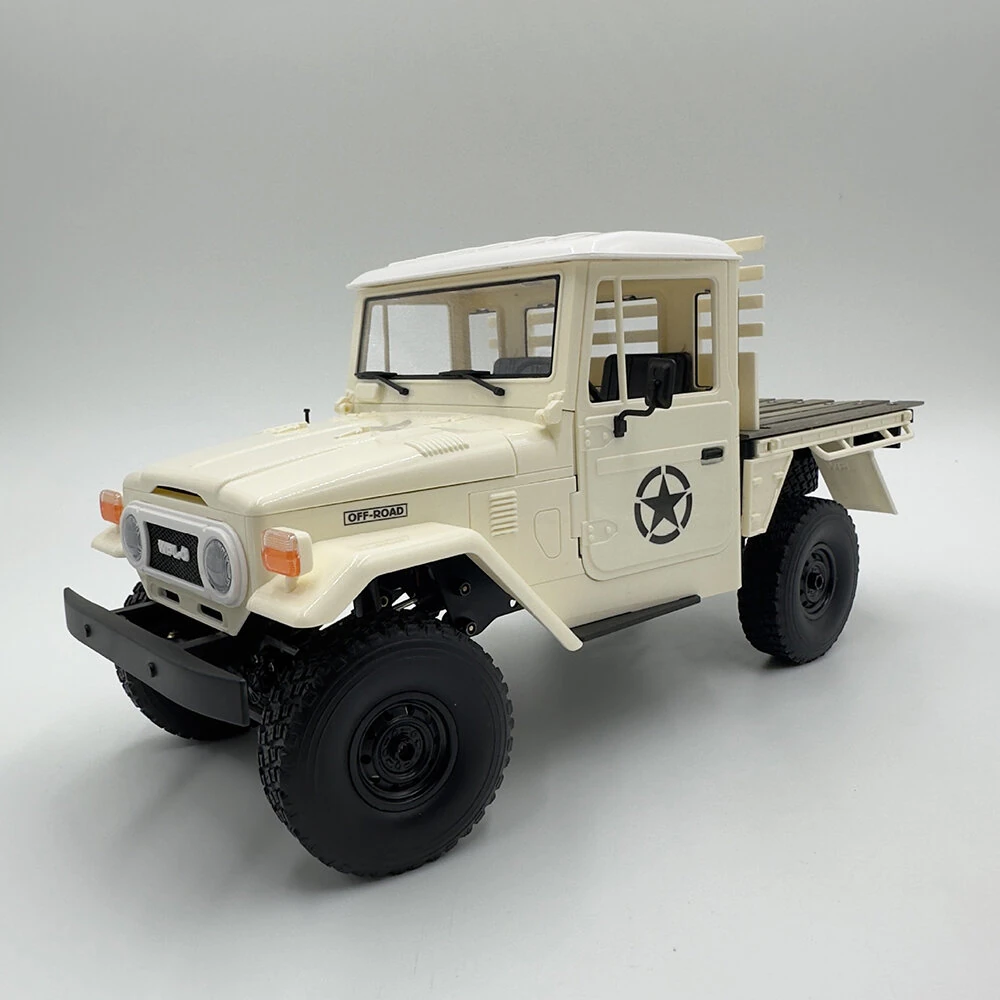 WPL C44 1/16 2.4G 4WD RTR FJ45 Rc Car Truck Rock Crawler Vehicle Models Toy Proportional Control — image 1