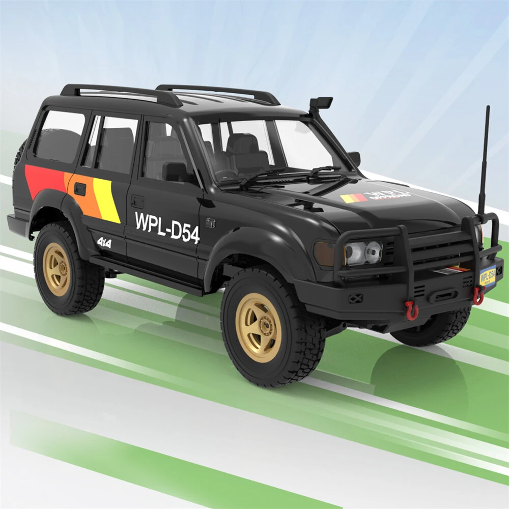 WPL D-54 1/16 2.4G 4WD RC Car Off-Road Full Proportional Control Vehicle Models RTR — view 7