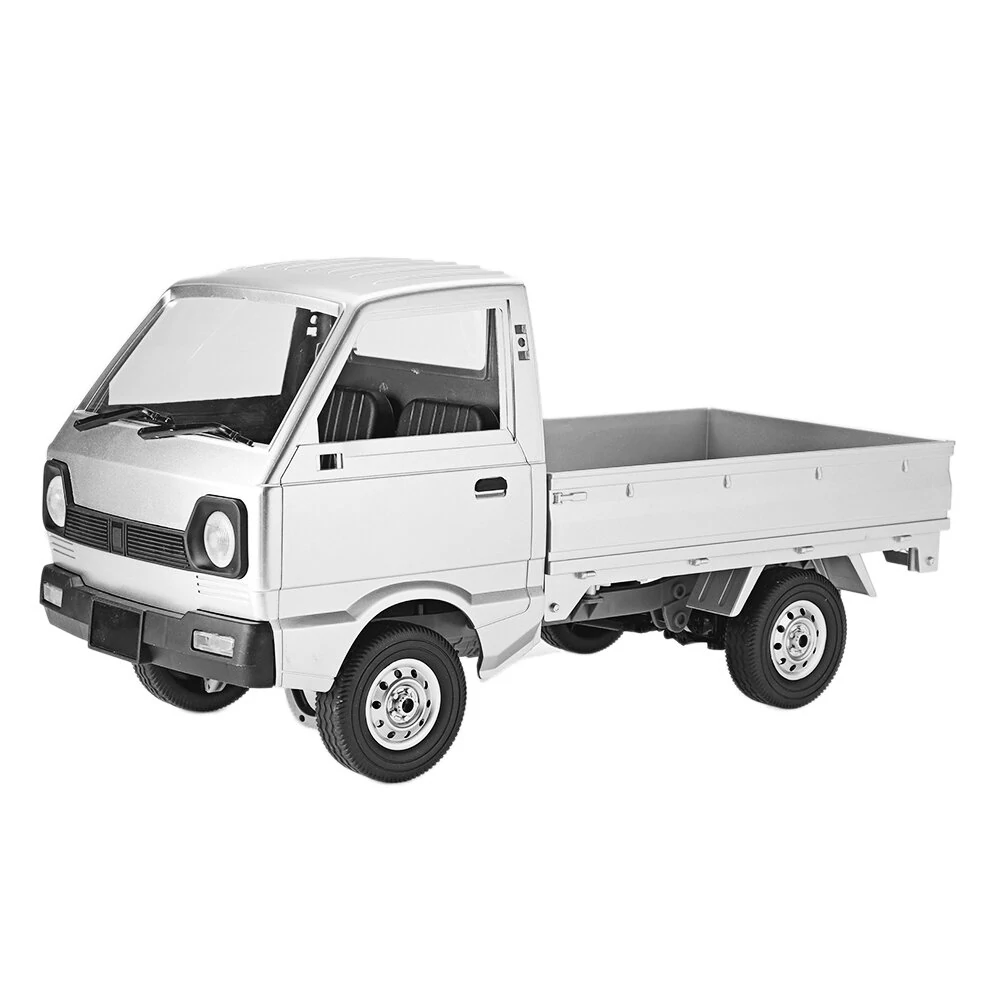 WPL D12 1/10 2.4G 2WD Military Truck Crawler Off Road RC Car Vehicle Models Toy Several Battery — view 2