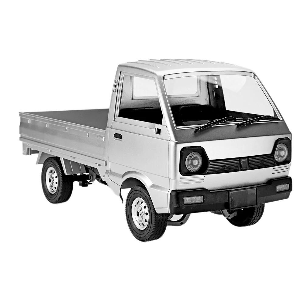WPL D12 1/10 2.4G 2WD Military Truck Crawler Off Road RC Car Vehicle Models Toy Several Battery — view 4