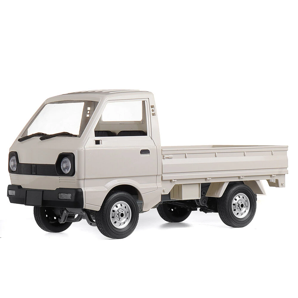 WPL D12 1/10 2.4G 2WD Military Truck Crawler Off Road RC Car Vehicle Models Toy Several Battery — view 5