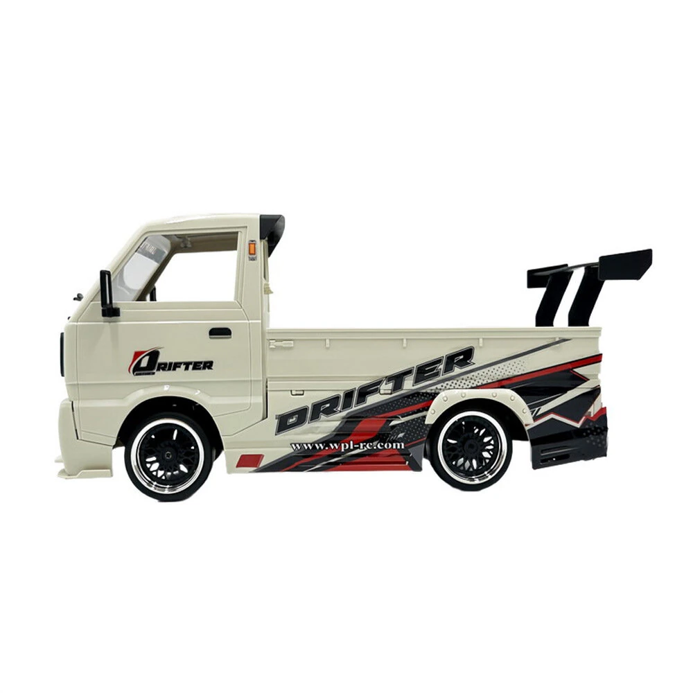 WPL D14S MINI 1/10 2.4G 4WD Full Scale Brushless On-Road Electric RC Car Truck Vehicle Models With Surround — view 3