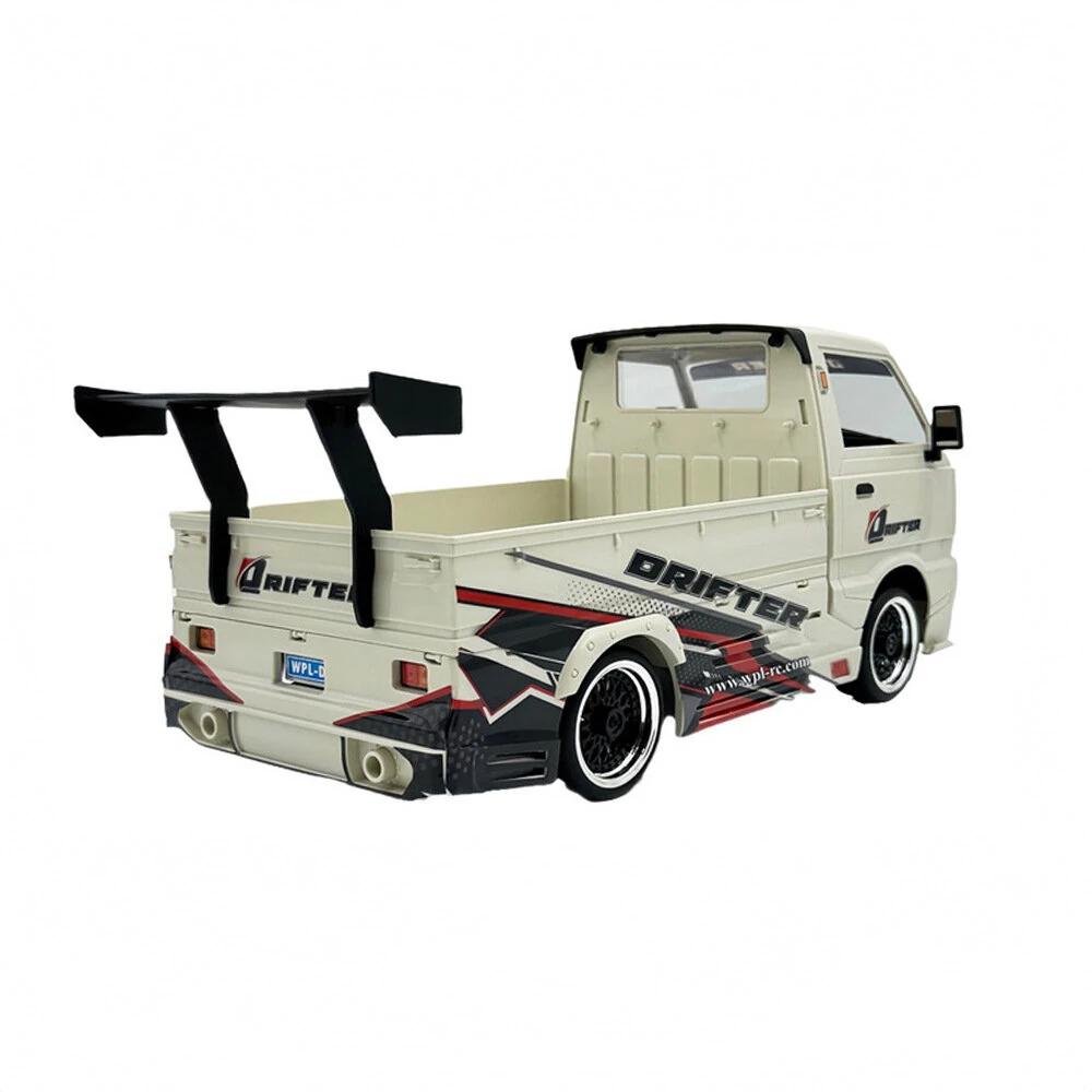 WPL D14S MINI 1/10 2.4G 4WD Full Scale Brushless On-Road Electric RC Car Truck Vehicle Models With Surround — view 4