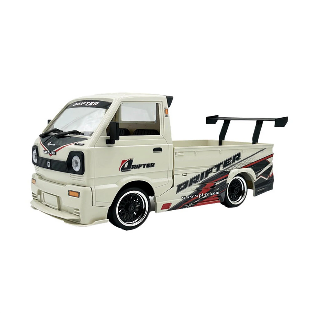 WPL D14S MINI 1/10 2.4G 4WD Full Scale Brushless On-Road Electric RC Car Truck Vehicle Models With Surround — view 7
