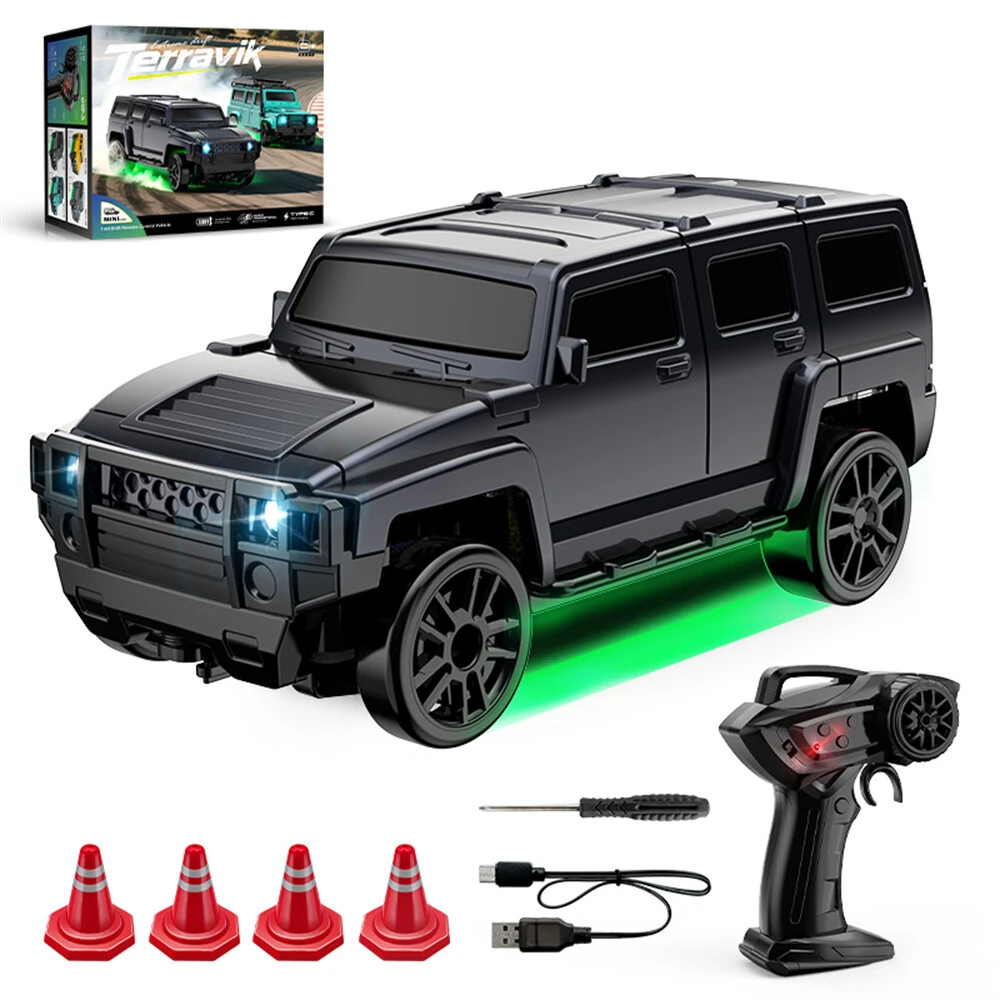 WSD E86 E87 RTR 1/64 2.4G 4WD Drift RC Car SUV Mini Race LED Light Two Speed Full Scale Radio Control High-Speed Motor On-Road Racing Vehicle Model Boys Gifts Toys — view 4