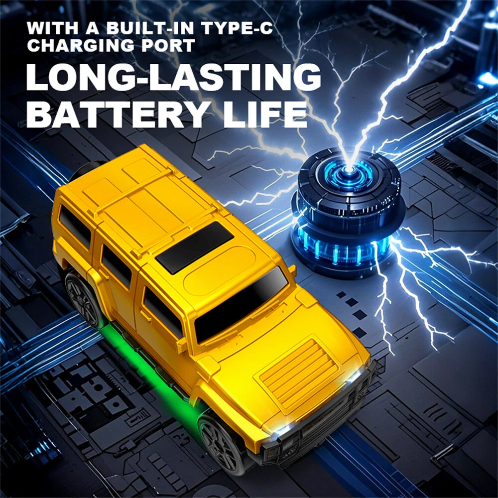 WSD E86 E87 RTR 1/64 2.4G 4WD Drift RC Car SUV Mini Race LED Light Two Speed Full Scale Radio Control High-Speed Motor On-Road Racing Vehicle Model Boys Gifts Toys — view 7